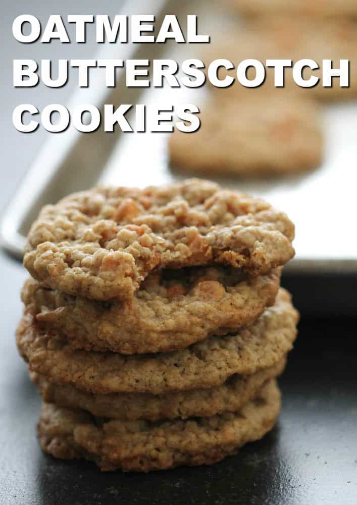 Oatmeal Scotchies Cookies 