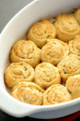 parmesan crescent rolls
