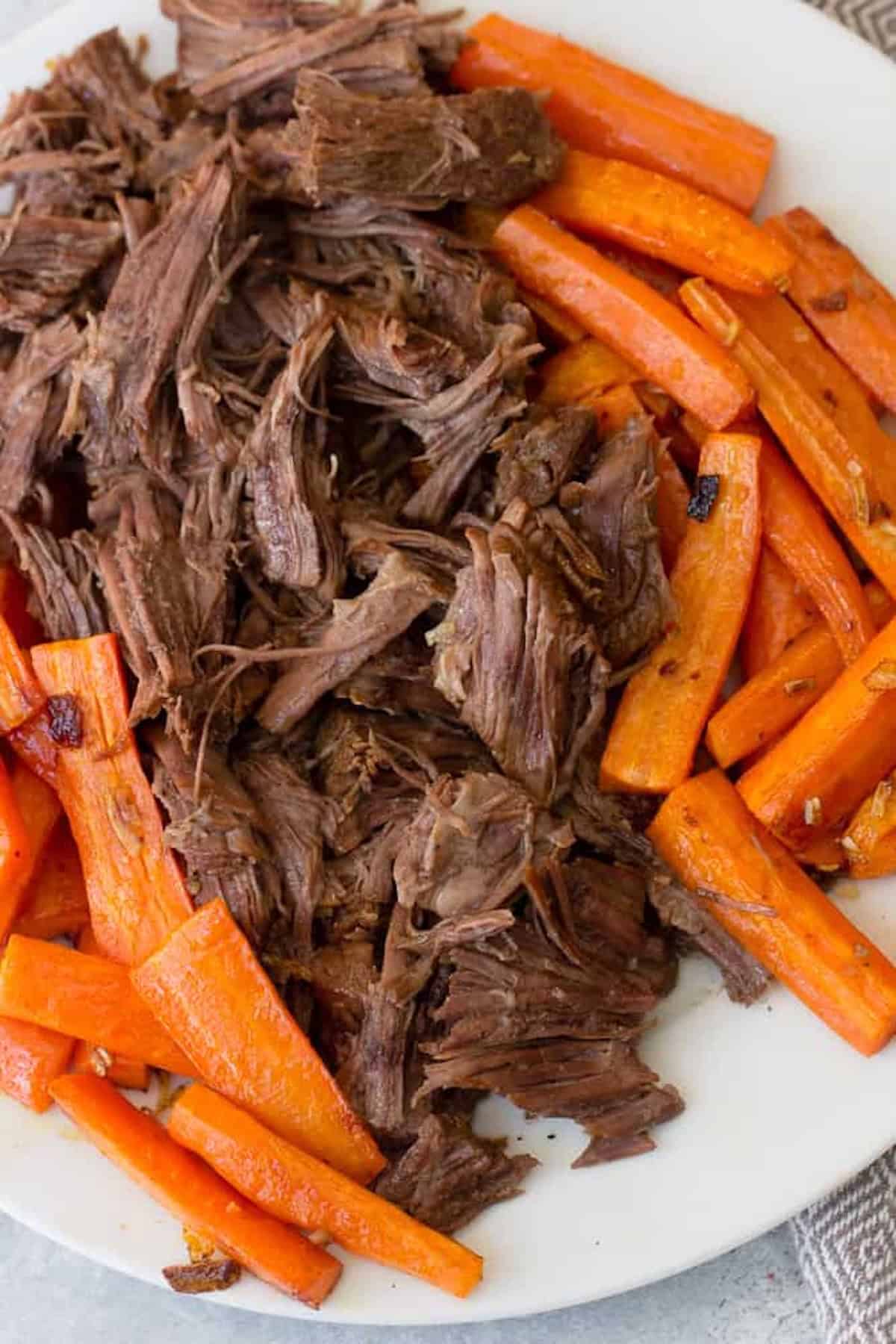 Instant Pot Italian Beef Pot Roast Recipe - Six Sisters' Stuff