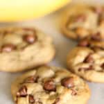 Banana Chocolate Chip Cookies