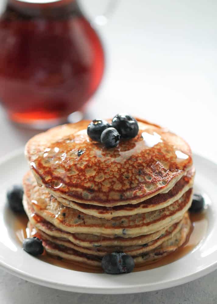 Blueberry Protein Pancakes Recipe