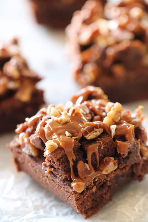 Copycat Zupa’s Caramel Rockslide Brownies