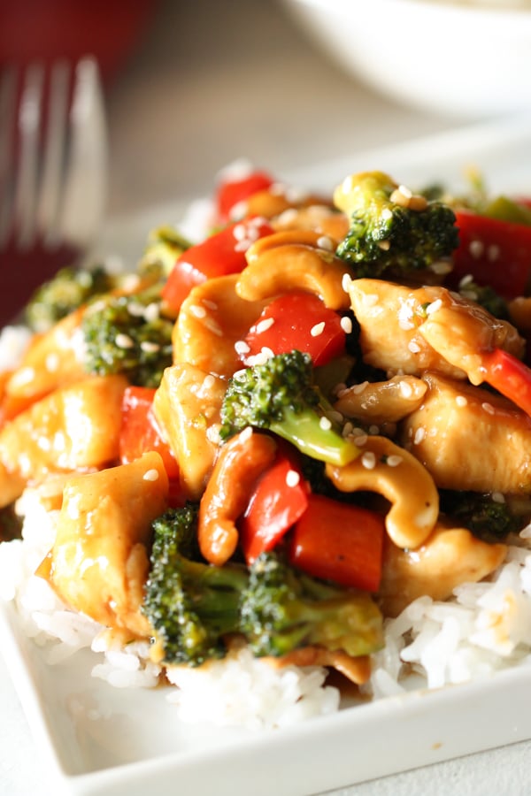 Cashew Chicken and Vegetables