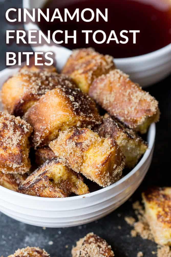 Cinnamon French Toast Bites