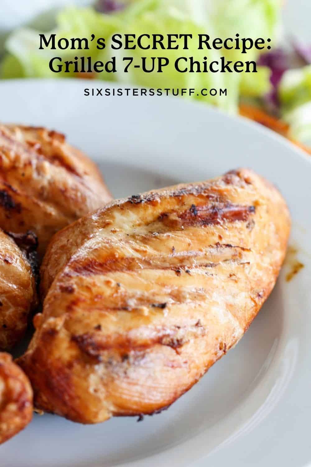 Mom’s SECRET Recipe: Grilled 7-UP Chicken Recipe