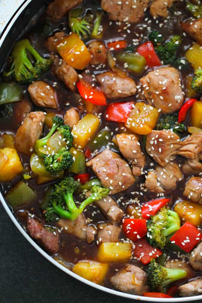 Teriyaki Pork Stir-Fry