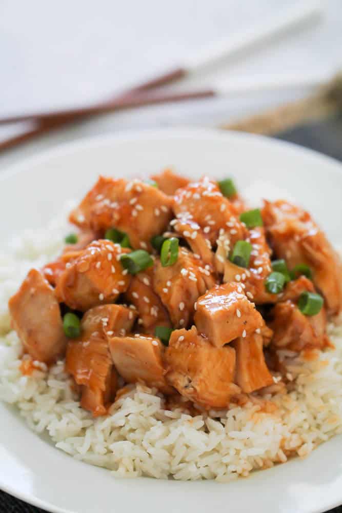 Instant Pot Honey Garlic Chicken Recipe