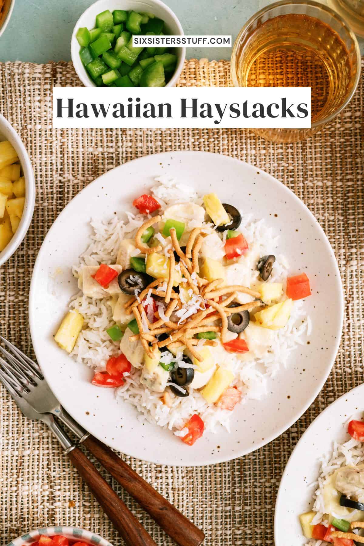 Haystack Bowl Hawaiian Haystacks