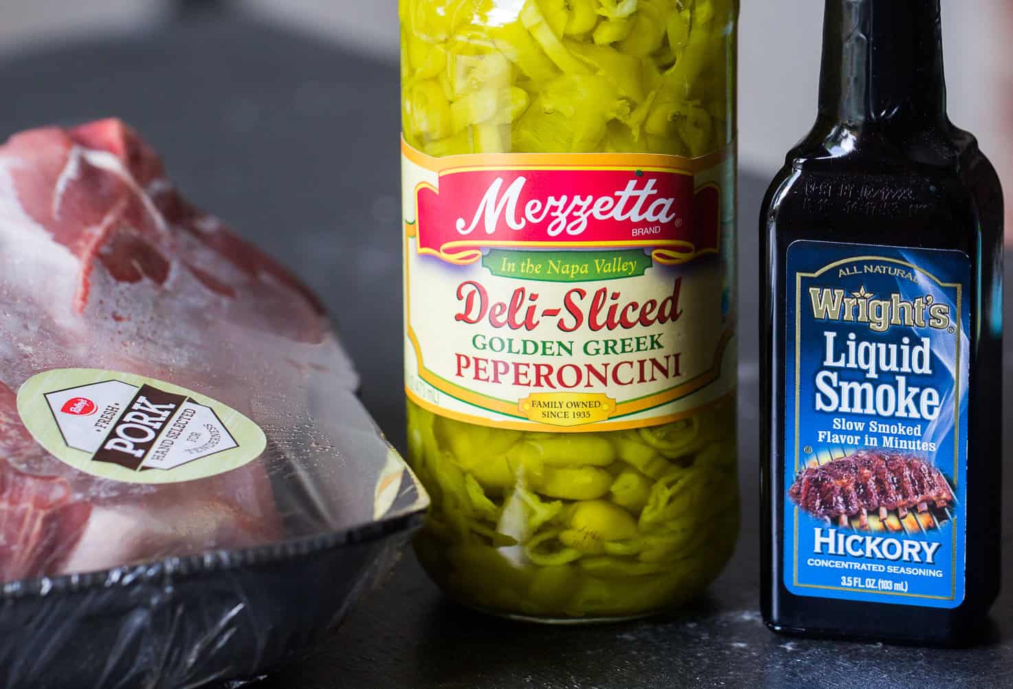 Ingredients to make Instant Pot Kalua Pork Roast Recipe