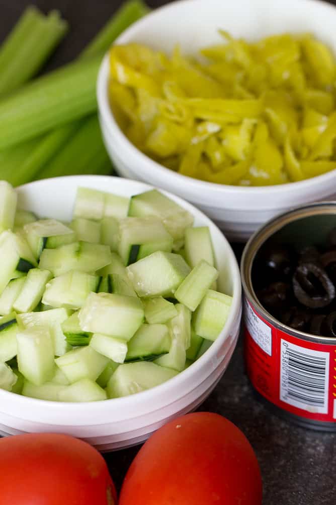 Veggie toppings for Kalua Pork