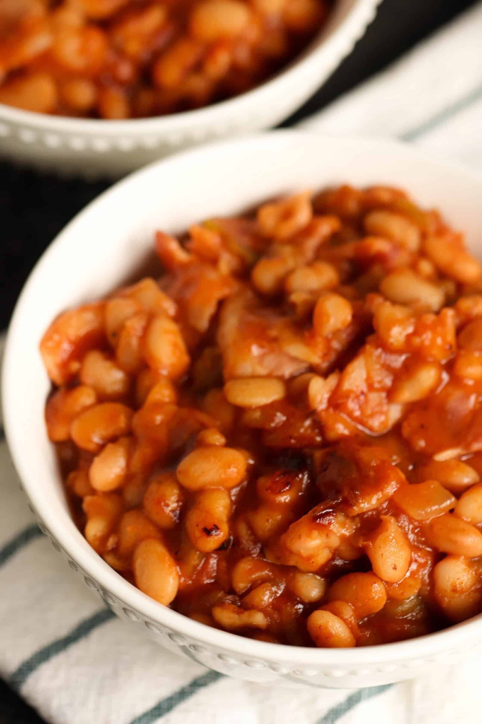 Instant Pot Sweet and Spicy BBQ Beans Recipe