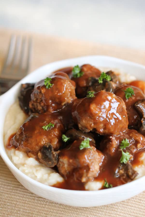 Salisbury Steak Meatballs Recipe