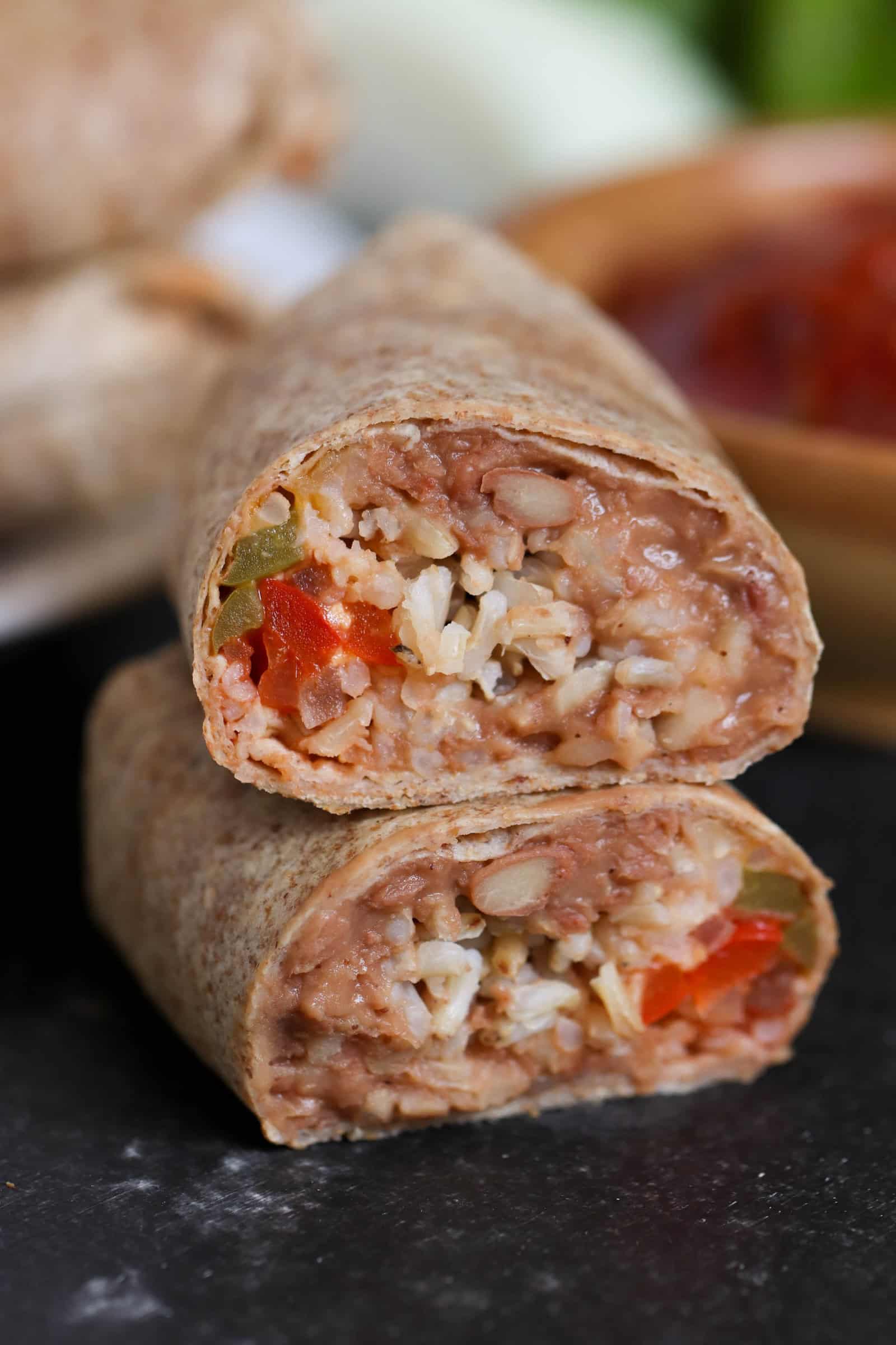 Bean and Rice Burritos (Freezer Meal) Recipe