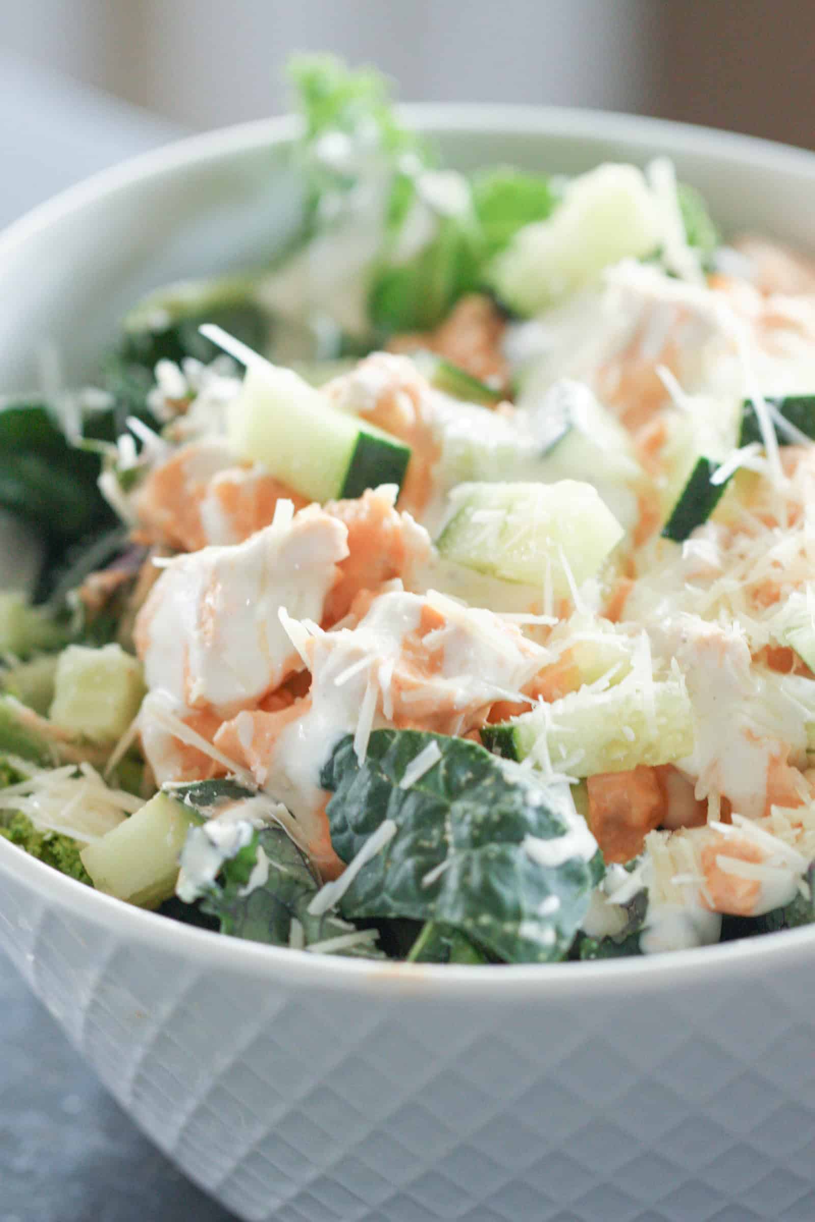 Buffalo Chicken Kale Salad Recipe