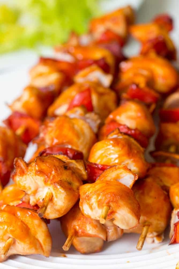 buffalo chicken kabobs