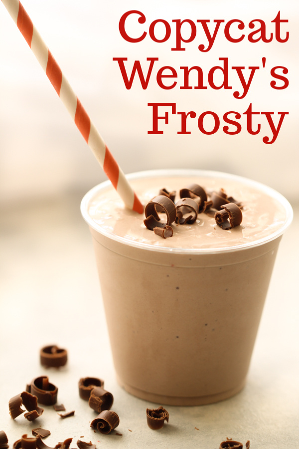 Copycat Wendy's Chocolate Frosty Recipe