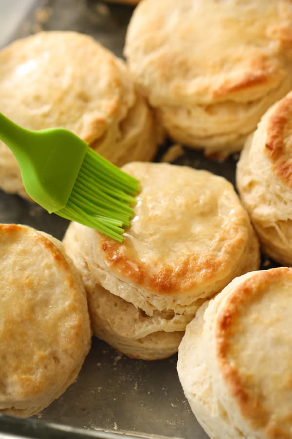 Easy Pan Butter Biscuits Recipe - Six Sisters Stuff
