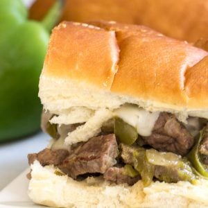 Instant Pot Philly Cheese Steak Sandwiches