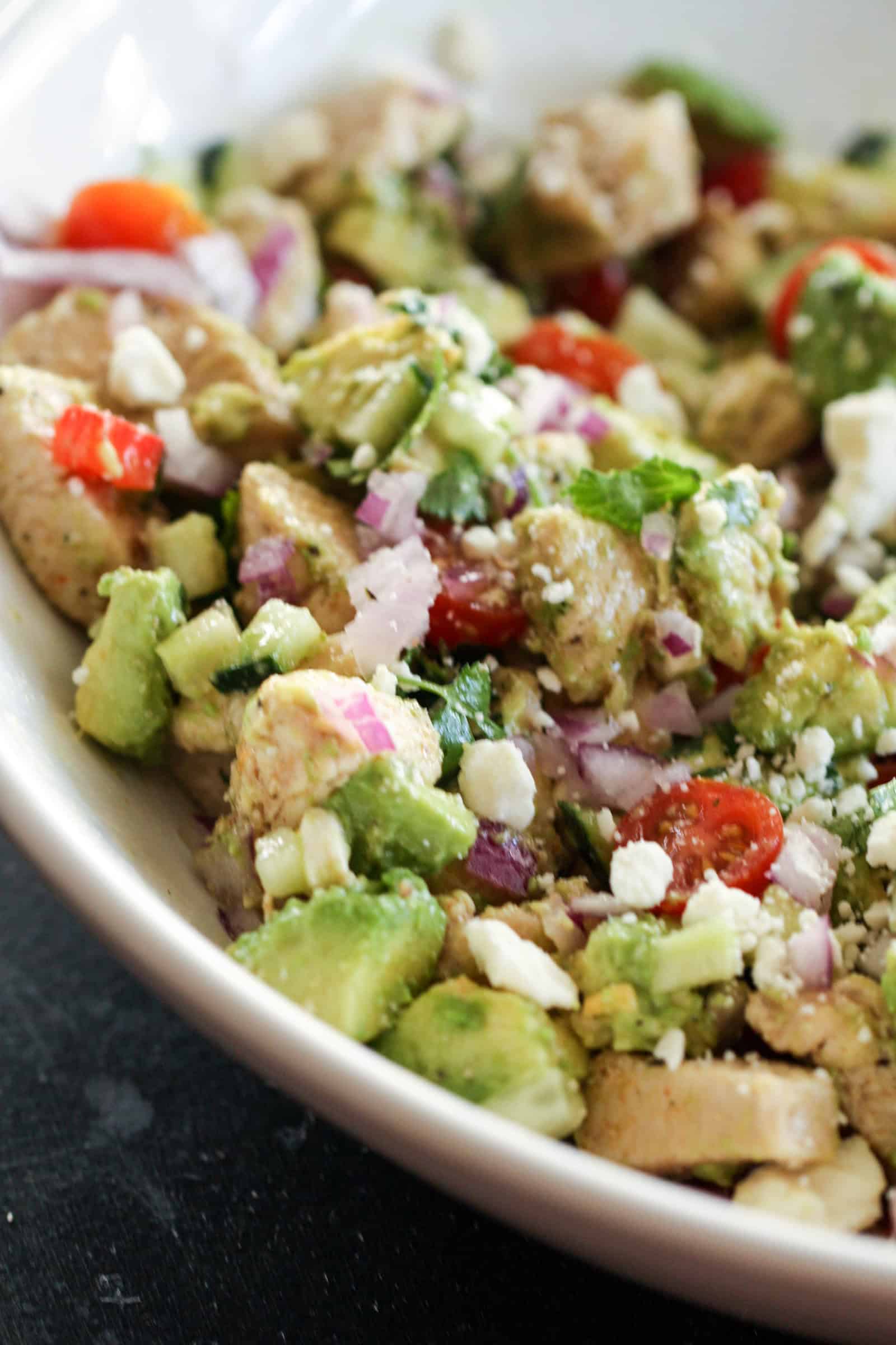 Chicken Avocado Salad