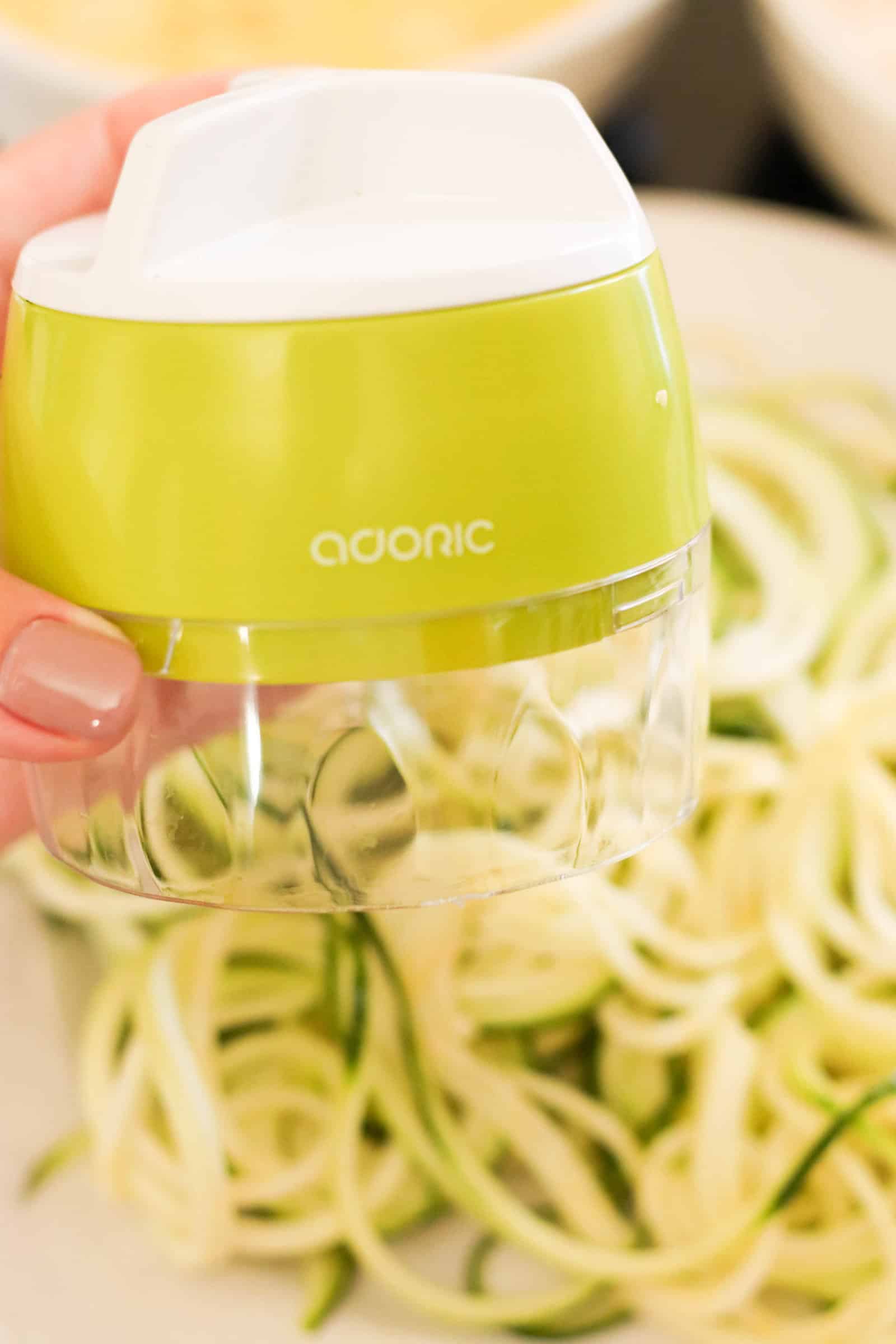 Little zucchini spiralizer