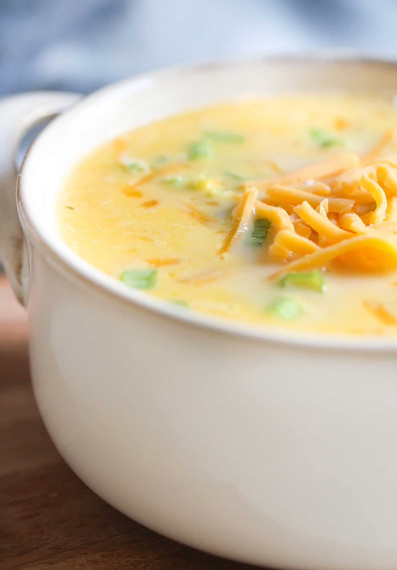 Instant Pot Broccoli Cheddar Soup Recipe