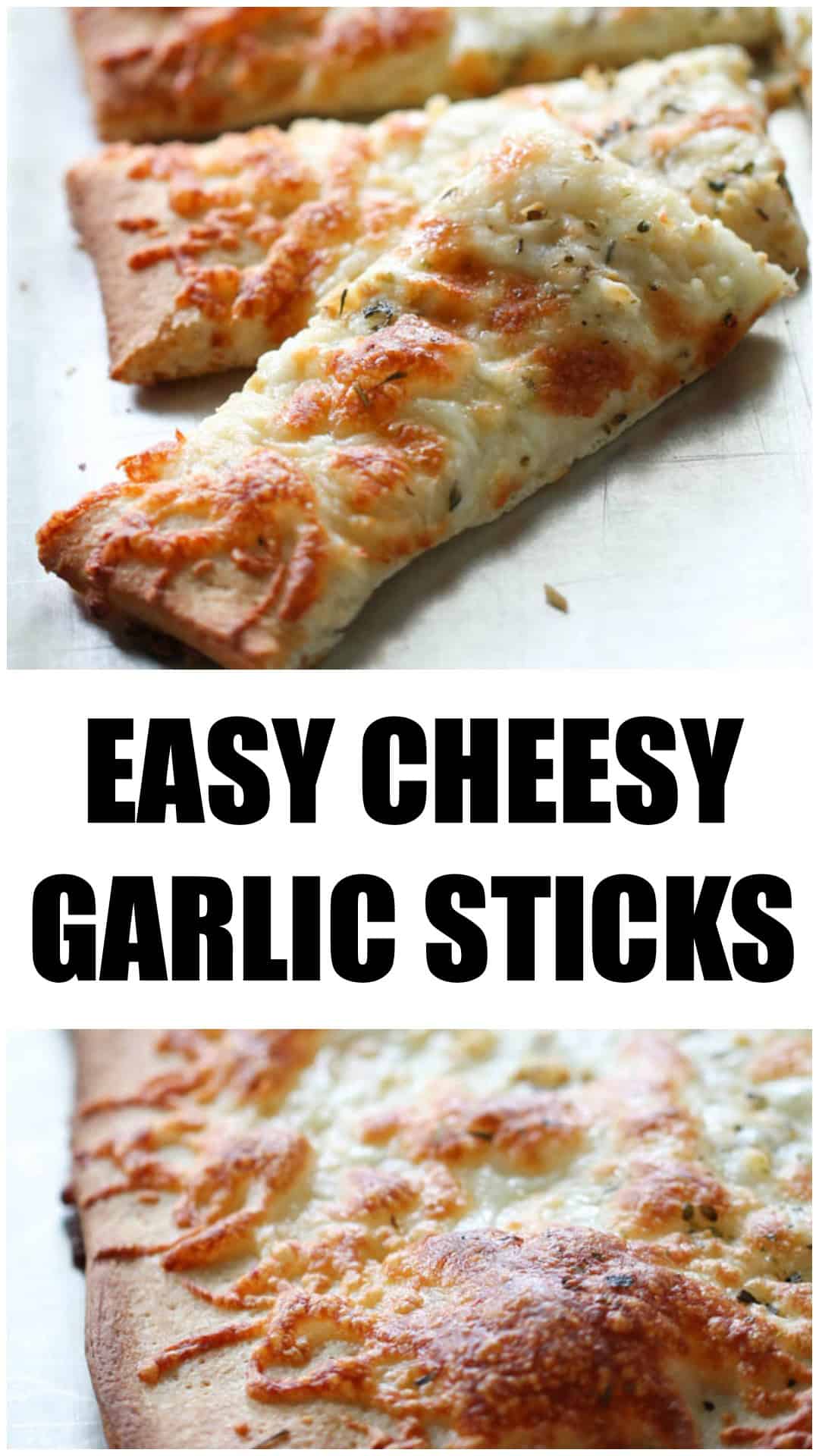 Cheesy Garlic Breadsticks