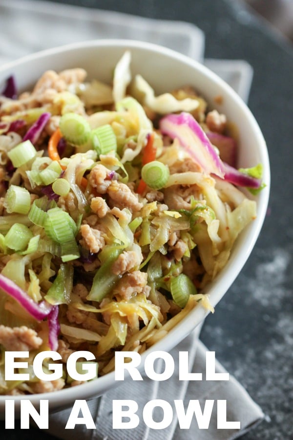Egg Roll in a Bowl
