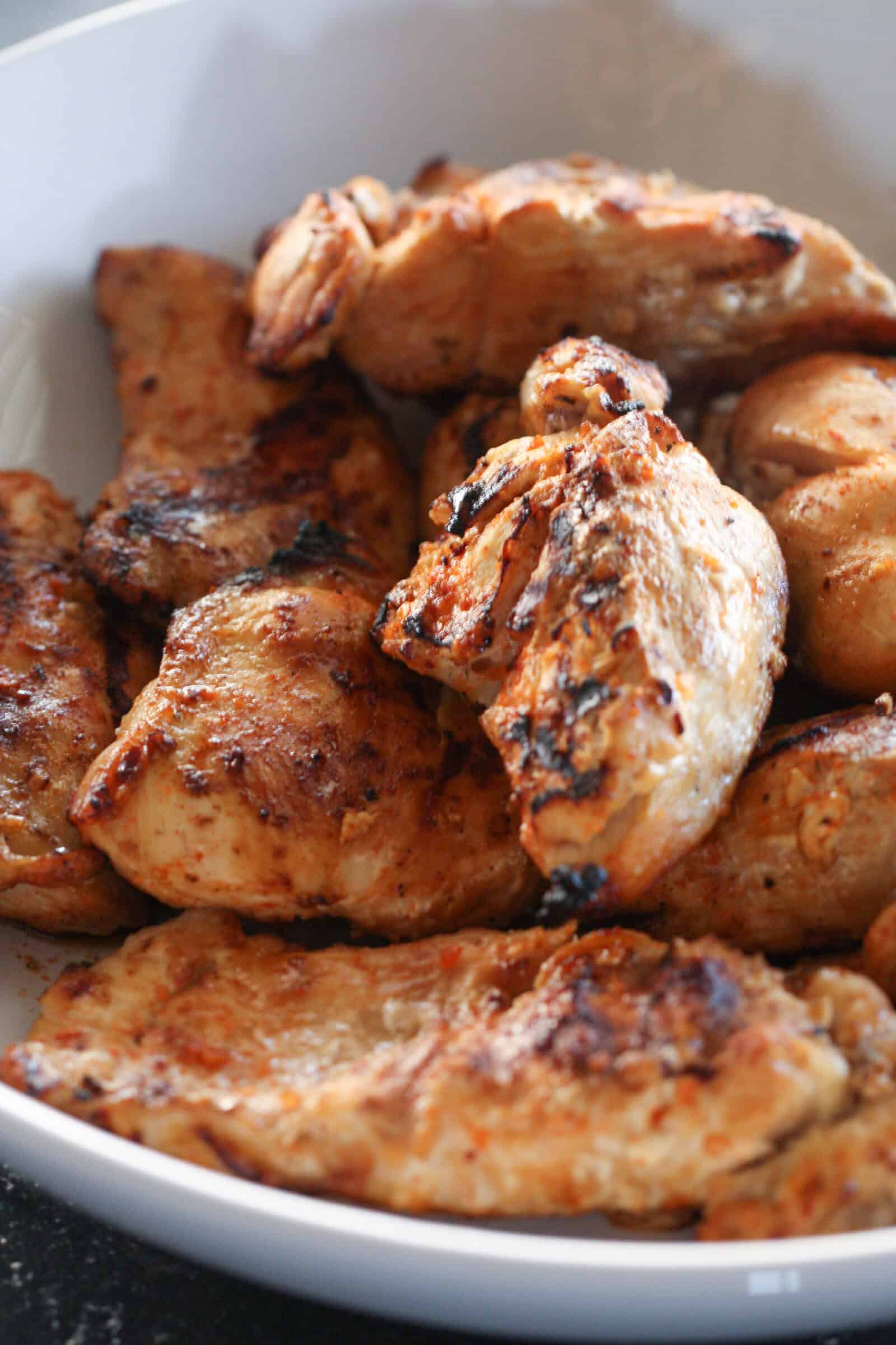 Maple Mountain Dew Grilled Chicken on a serving plate