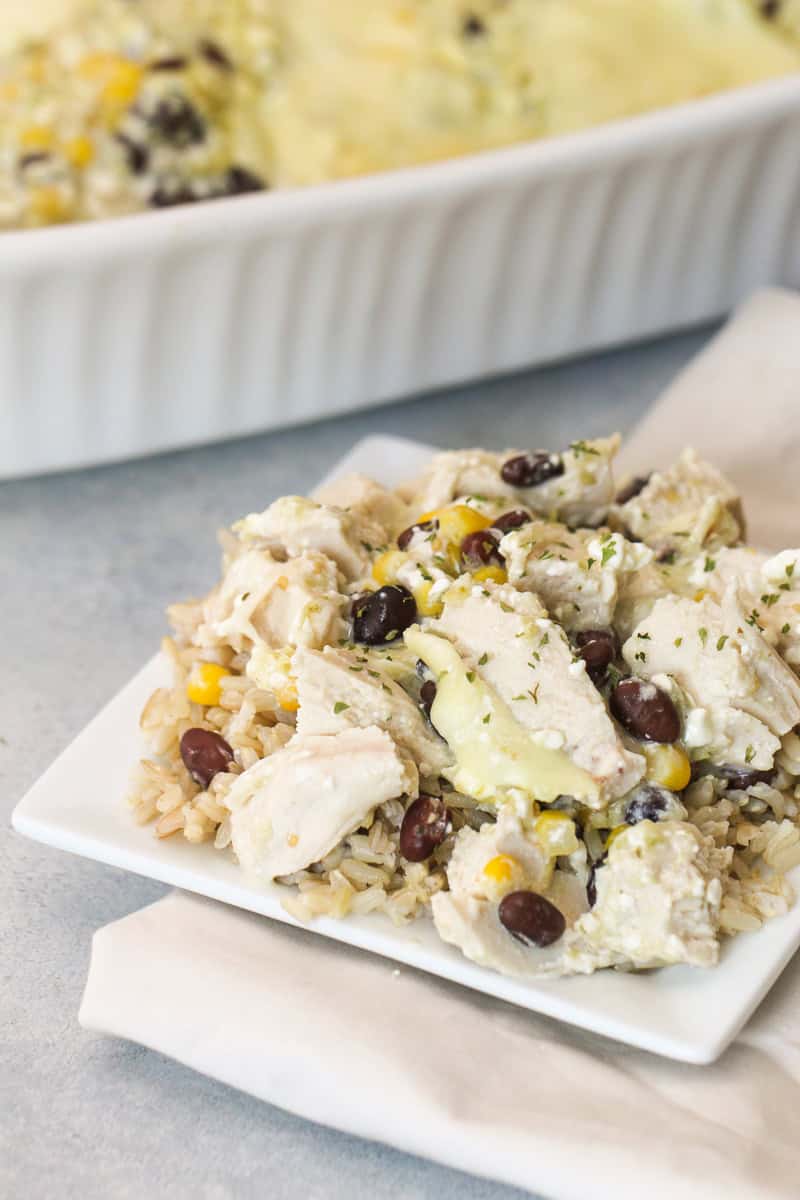 One Pan Salsa Verde Chicken