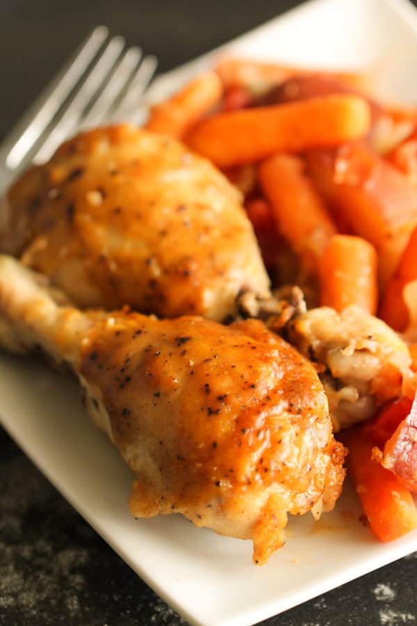 Slow Cooker Lemon Pepper Chicken Recipe