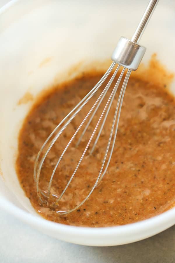 Slow Cooker Lemon Pepper Chicken sauce