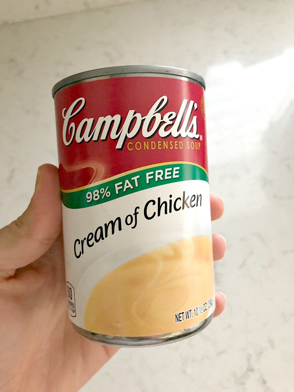 can of Campbell's cream of chicken soup