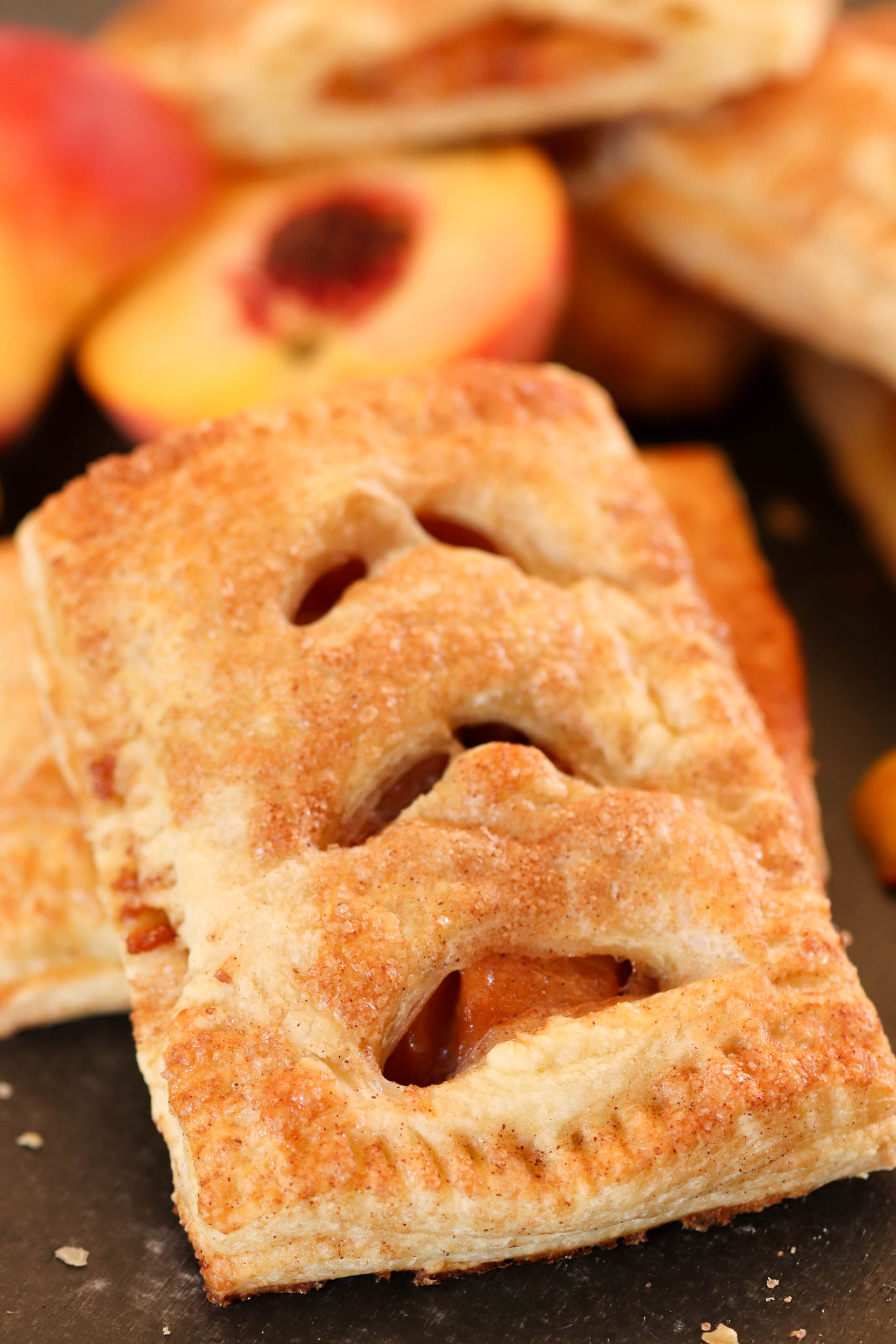 Baked Peach Hand Pies Recipe