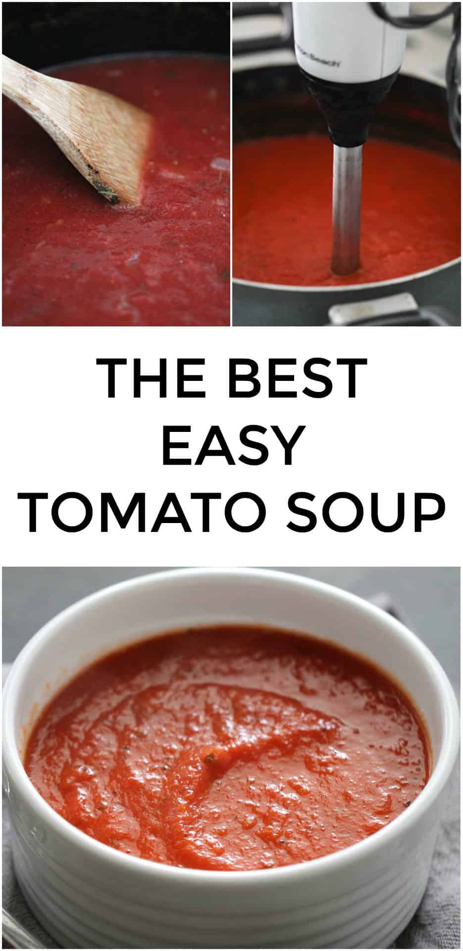 Homemade Tomato Soup - Made in 30 Minutes! - Life Made Simple