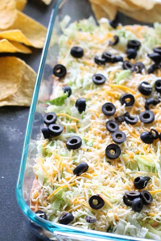 Skinny Taco Dip Recipe