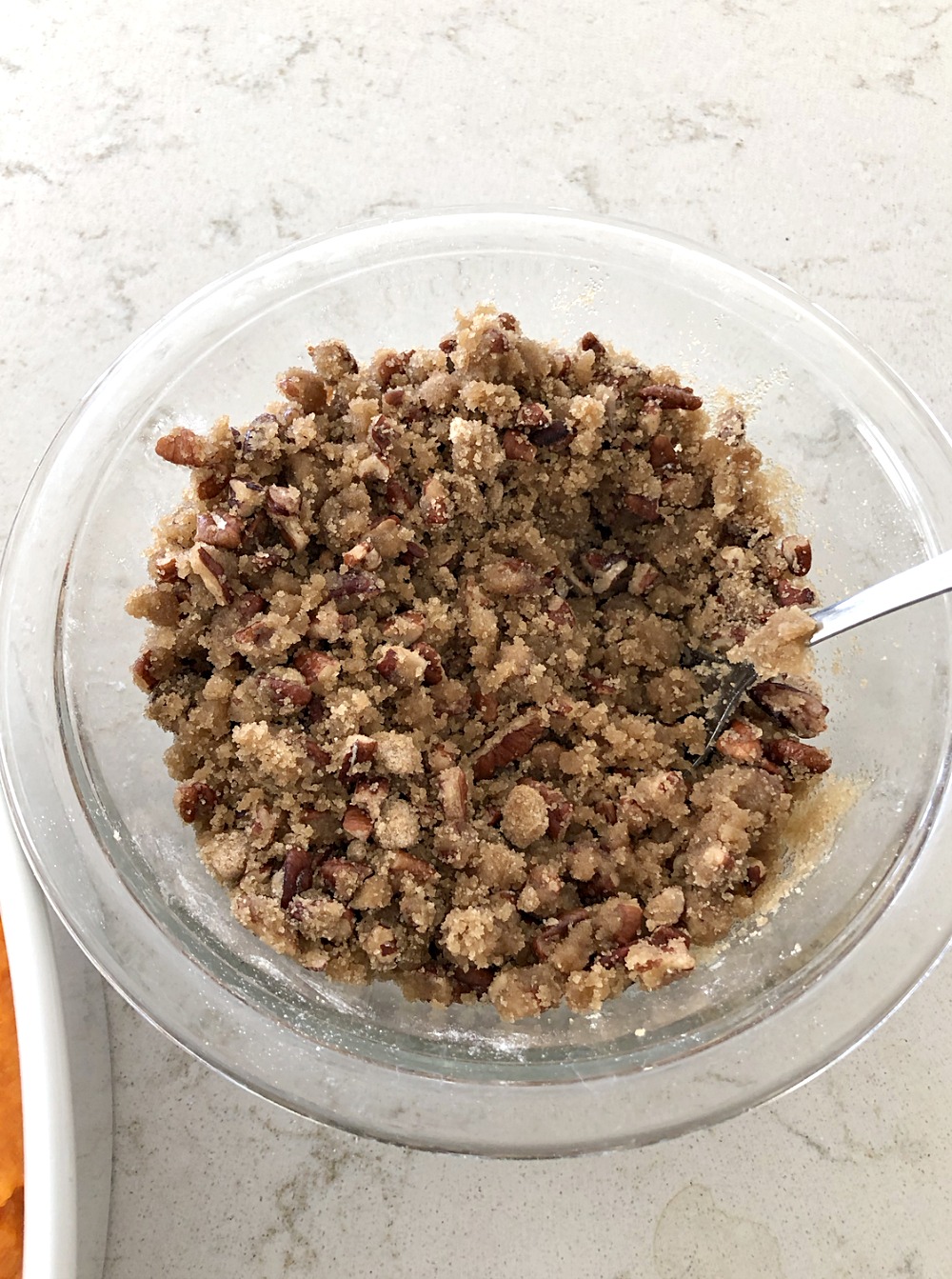 crumble topping for sweet potato casserole. 