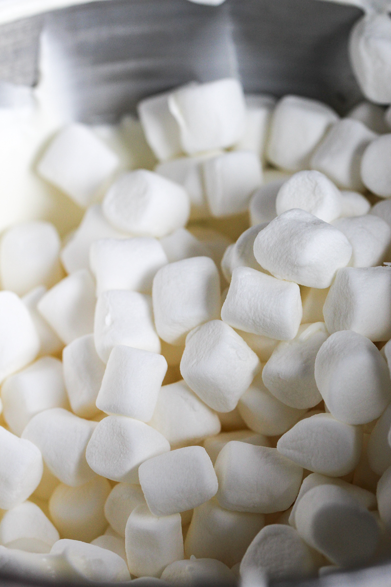 Mini Marshmallows in a bowl