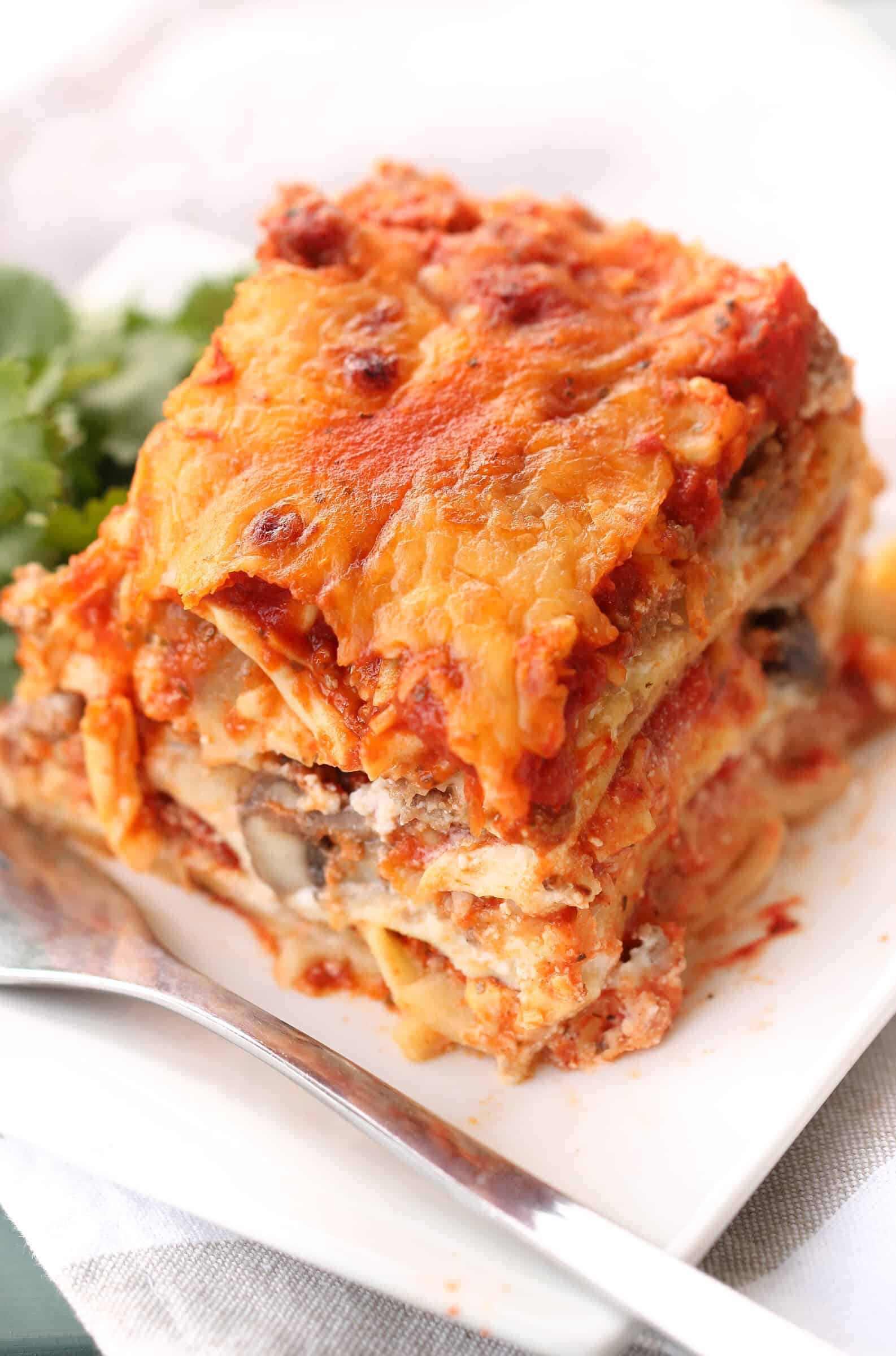 Instant Pot Lasagna with a Springform Pan