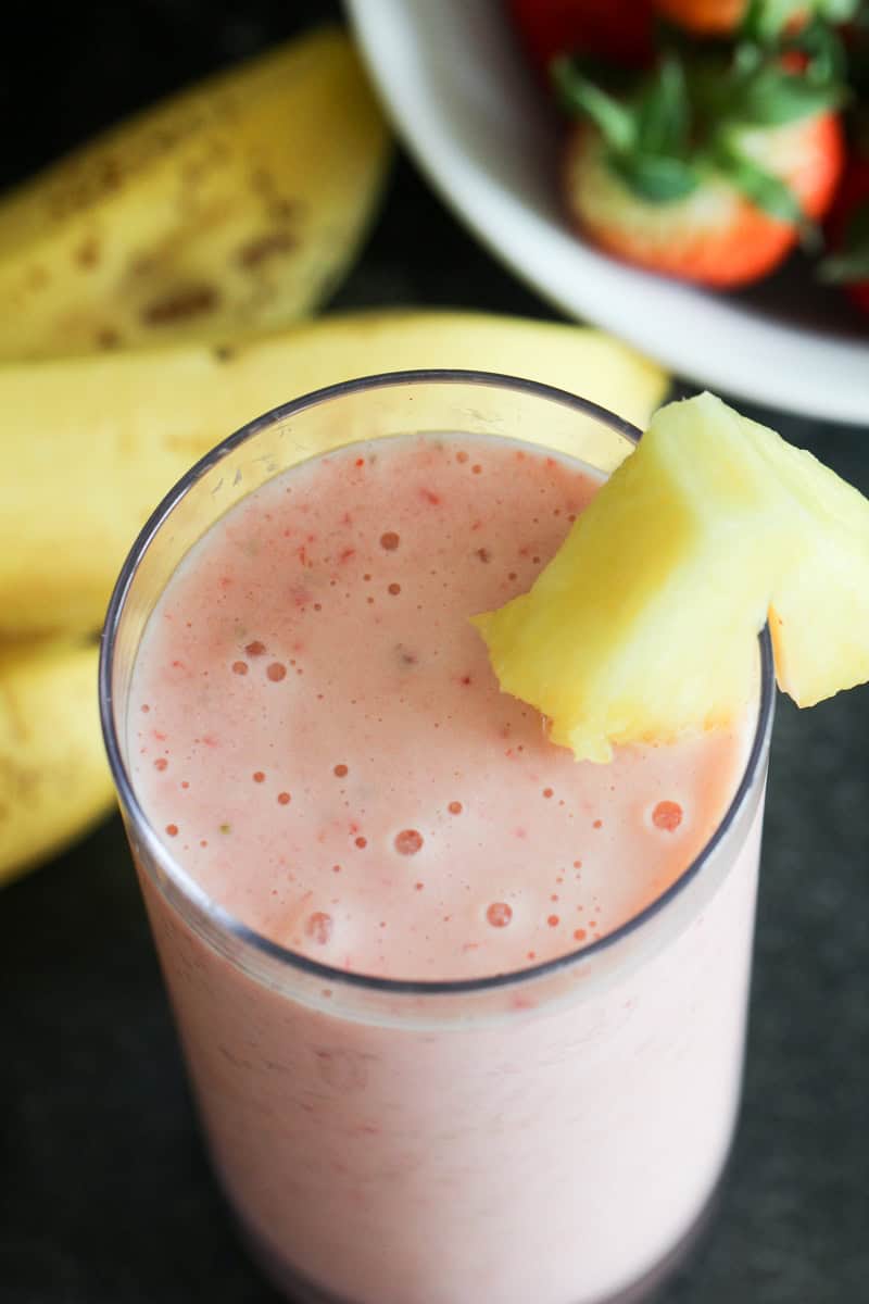 Copycat Jamba Juice Aloha Pineapple Smoothie Recipe