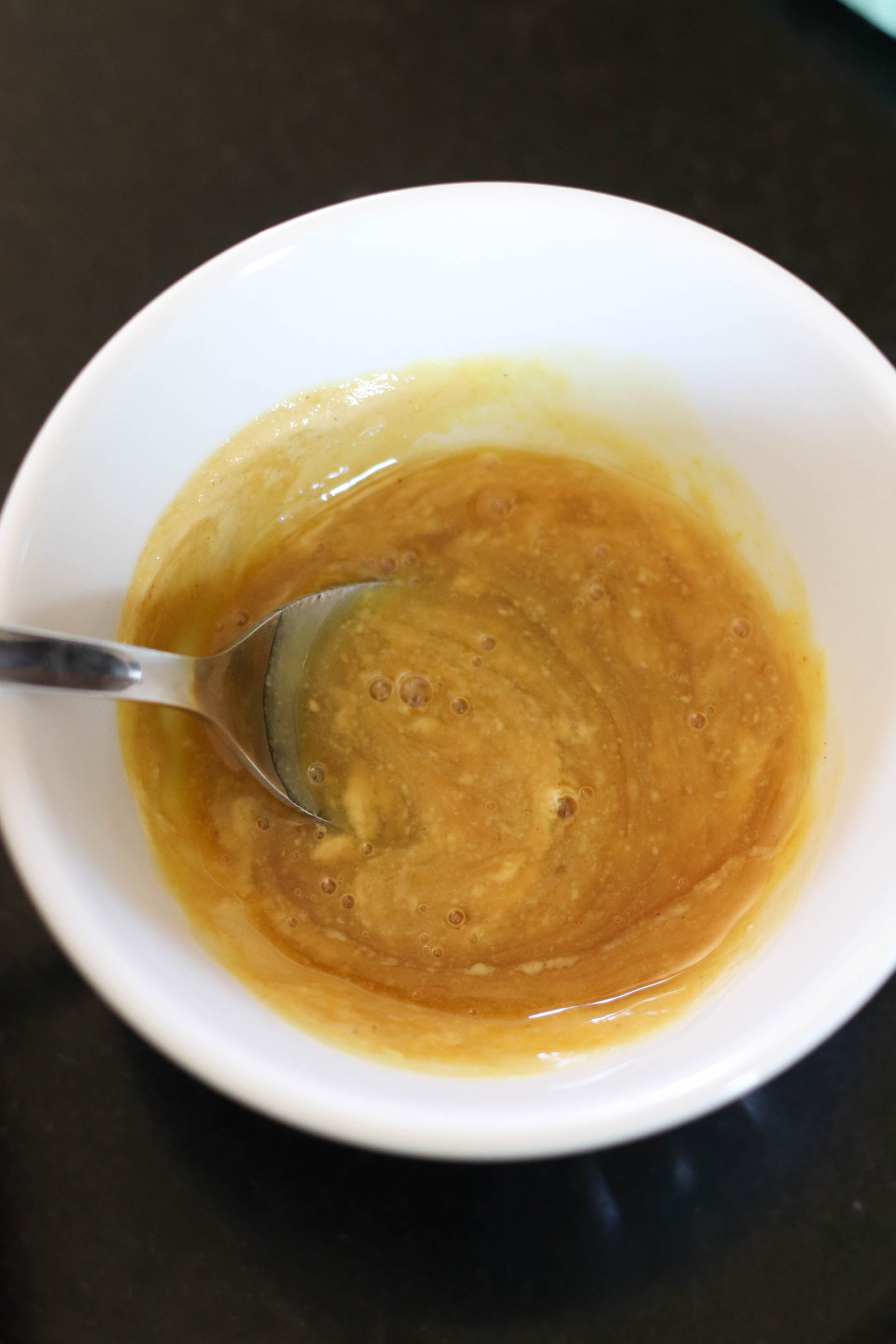 Mustard Mixture in small bowl