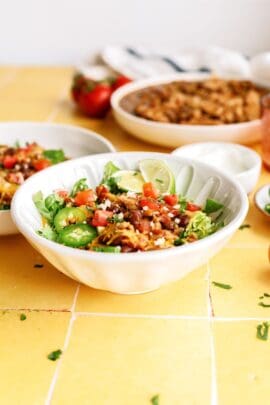 instant pot chicekn burrito bowls
