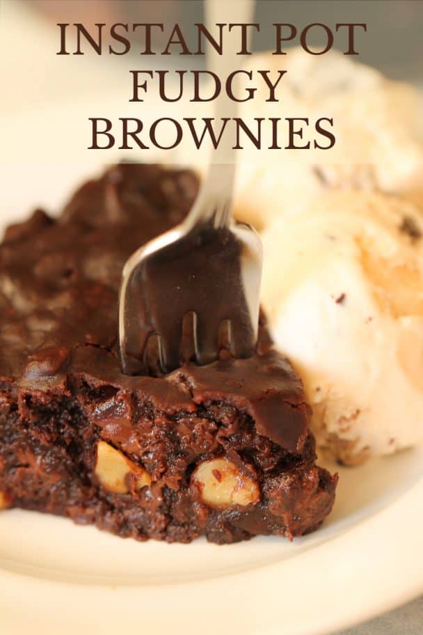 Instant Pot Fudgy Brownies Recipe