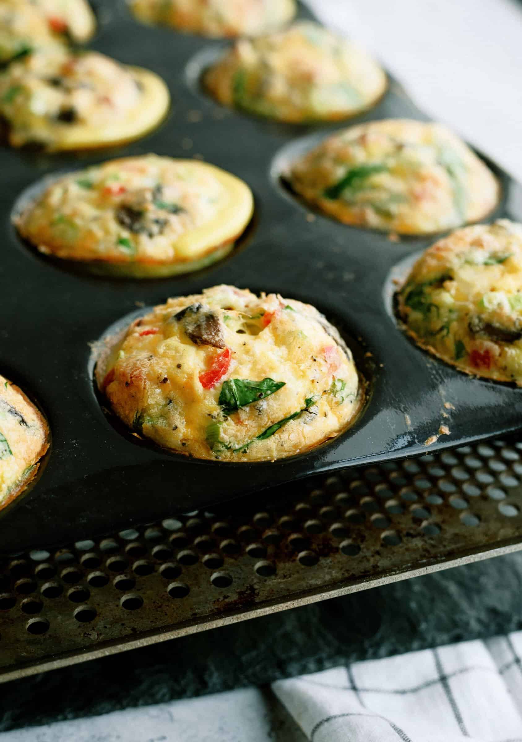 Scrambled Egg Breakfast Muffins Recipe