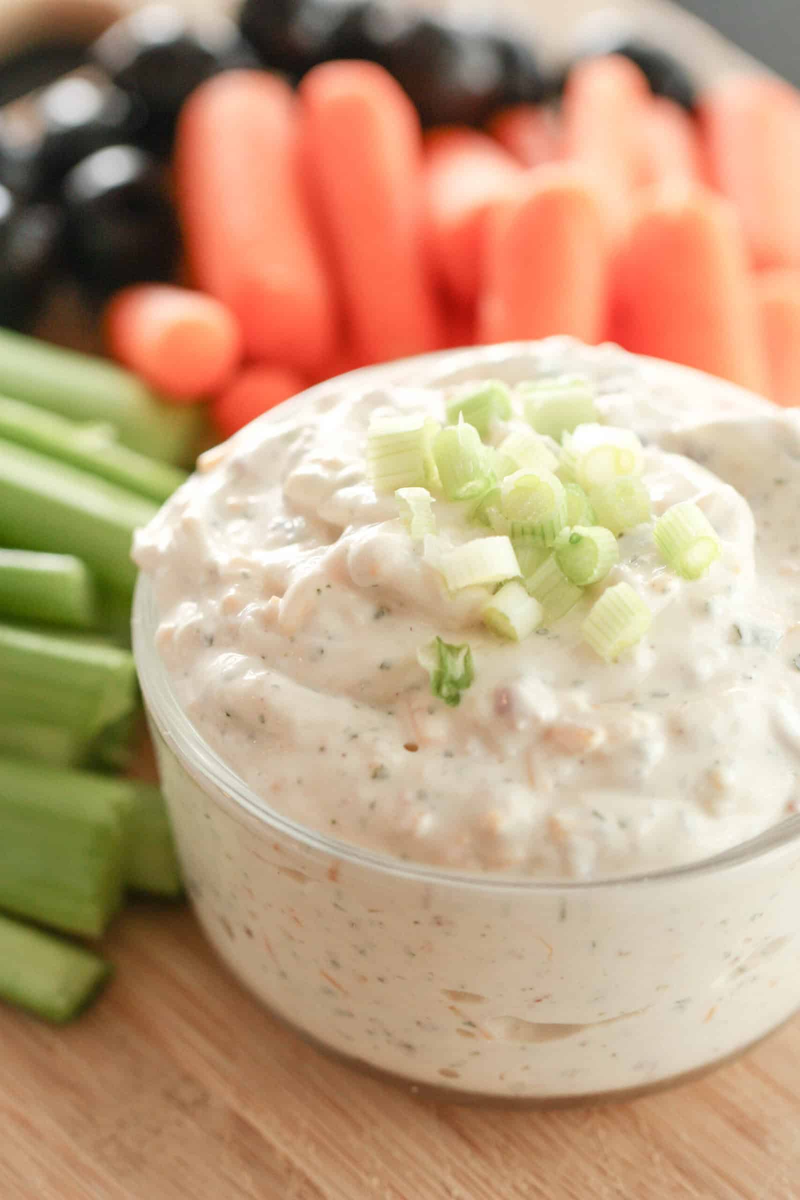 western dressing cream cheese dip Cream cheese and western dressing dip recipe
