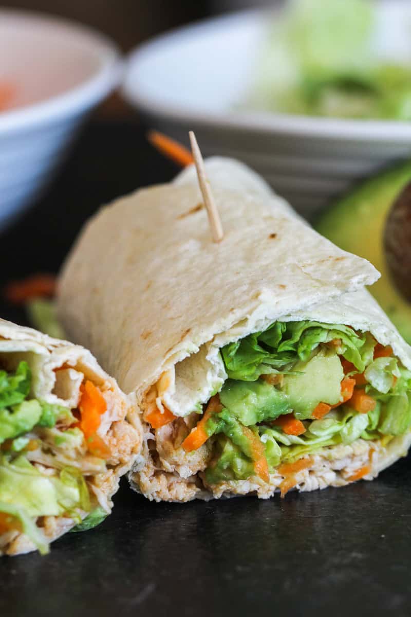 Instant Pot Buffalo Chicken Wraps Recipe