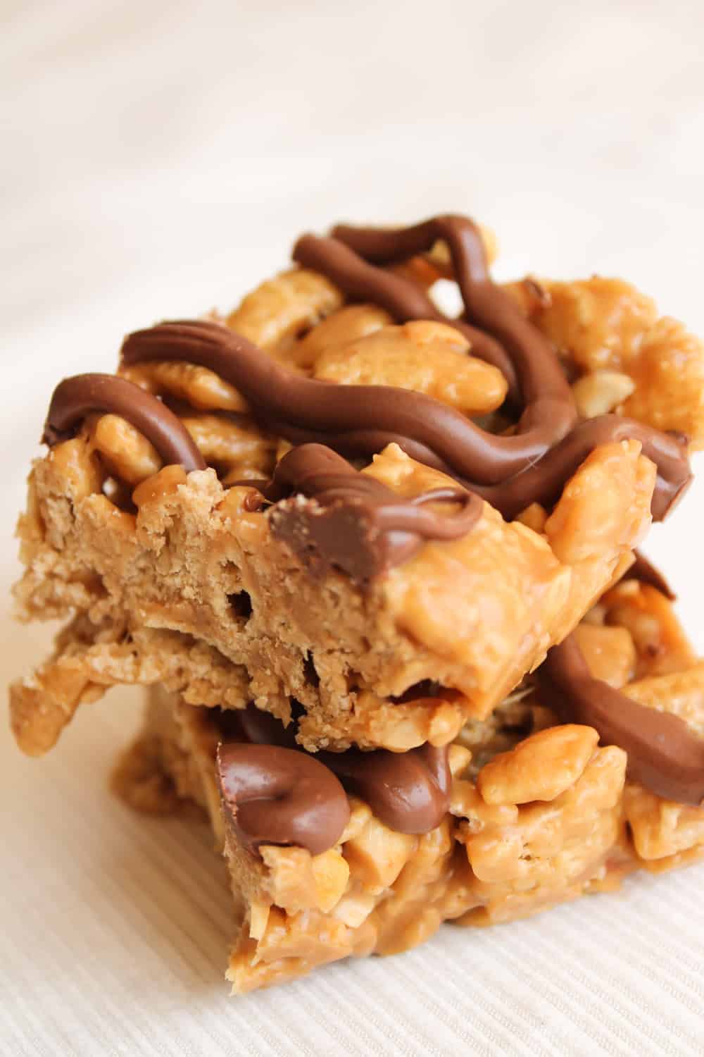 Peanut Butter Chex Bars