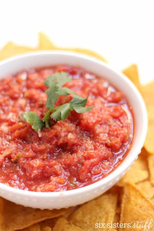 5 Minute Blender Salsa Recipe - Today's Creative Life