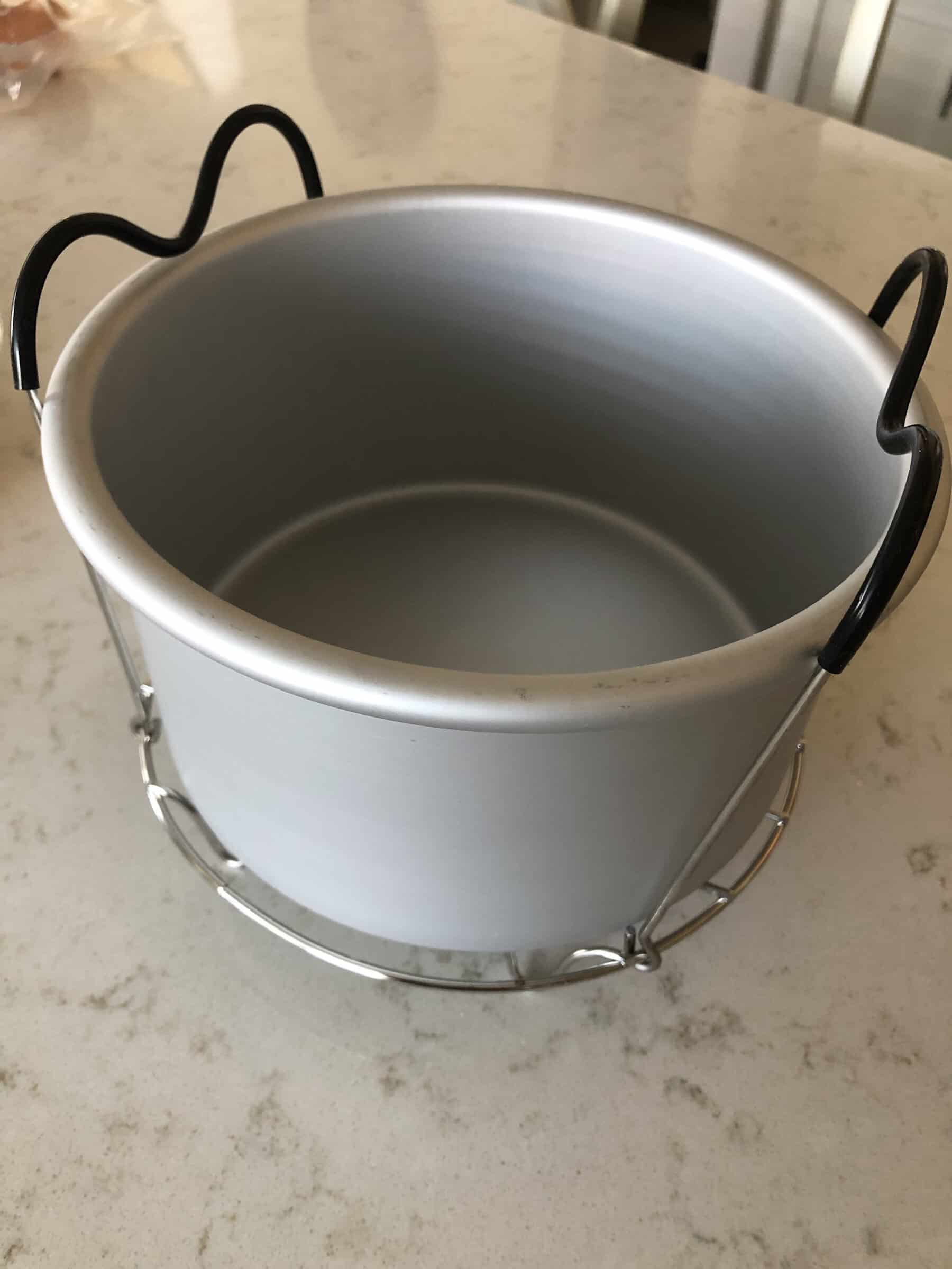 Instant pot on a trivet