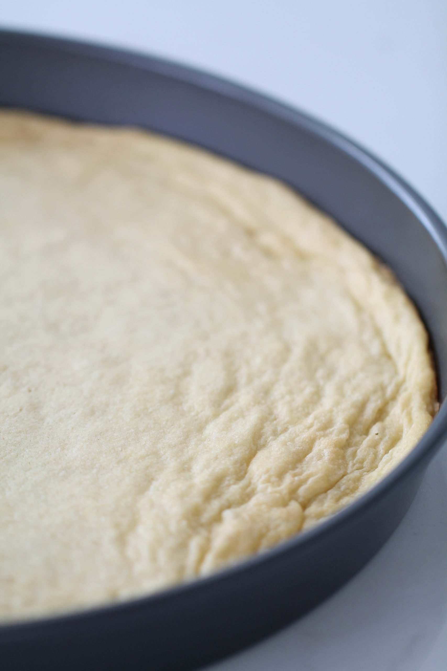Sugar Cookie crust in pan
