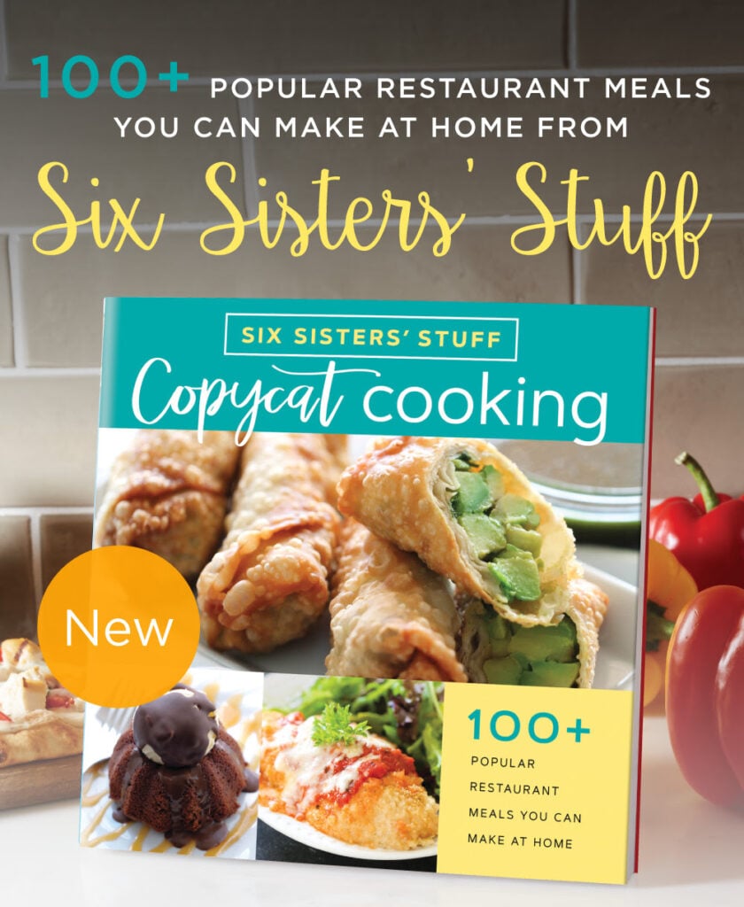 Six Sisters Stuff Copycat Cooking Cook Book